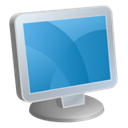 Computer, monitor, screen, Display SteelBlue icon