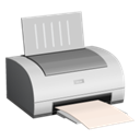 Print, printer, Inkjet Black icon