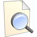 seek, search, Find, File, document, paper Black icon
