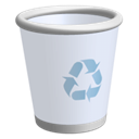 recycle, Bin Black icon