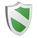 green, protect Black icon