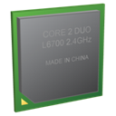 processor, Cpu DimGray icon