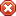 cross, octagon Firebrick icon