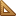 triangle, ruler Sienna icon