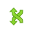 Backward, Back, cross, Arrow, previous, prev, Left OliveDrab icon