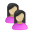 Account, person, woman, Human, user, people, Female, profile, member, olive Icon