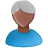 member, Blue, user, Man, person, male, Black, profile, Account, people, Human, grey SteelBlue icon