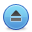 Blue, Eject, button Icon