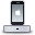 Apple, mobile phone, Cell phone, hardware, Dock, Iphone, smartphone Black icon