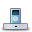 Apple, hardware, ipod, Dock Black icon