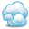 Cloud, weather, climate SkyBlue icon