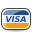 Credit card, payment, pay, check out, visa Icon