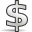 Cash, Dollar, coin, Money, Currency DarkSlateGray icon