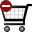 Del, shopping, Cart, buy, remove, delete, shopping cart, E commerce, commerce Icon