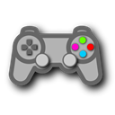 gaming, Game Black icon