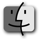 Finder, Black DimGray icon
