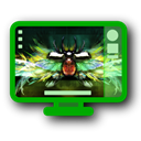 green, Desktop Black icon