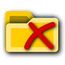 stop, Folder, Close, cancel, folder no, no Black icon