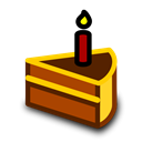 cake, food Black icon