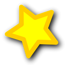 star, Favourite, bookmark Black icon