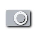 ipod, shuffle, White Black icon