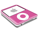 pink, nano, ipod Black icon