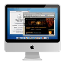 Imac, window, with Black icon