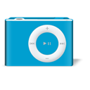 shuffle, bleu, ipod DarkTurquoise icon