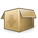 package, generic, pack Black icon