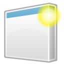 new, window Gainsboro icon