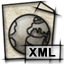 mime, Gnome, Text, File, xml, document Black icon
