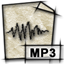 Gnome, Audio, mime LightGray icon