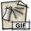 Gif, photo, pic, mime, Gnome, picture, image Black icon