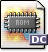 rom, mime, Application, Gnome DimGray icon
