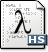 File, mime, haskell, document, Gnome, Text WhiteSmoke icon