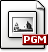 mime, picture, image, Gnome, photo, pic, graymap, portable Gainsboro icon