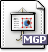 mime, Magicpoint, Gnome, Application Gainsboro icon