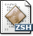 Text, mime, Gnome, File, zsh, document Gainsboro icon