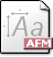 mime, Gnome, Font, Afm WhiteSmoke icon