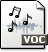 mime, Gnome, Voc, Audio Gainsboro icon