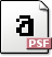 Application, Font, linux, mime, Gnome, psf WhiteSmoke icon