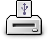 Dev, Removable, Gnome, Usb Black icon
