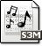 mime, Gnome, Audio WhiteSmoke icon