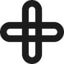 shapes, calculate, addition, adding, cross, maths Black icon