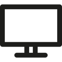television, Tv Screen, technology, Tv Monitor, Computer Screen, Computer Monitor Black icon