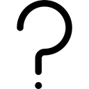 question, Doubt, Questioning, help, shapes, Asking Black icon