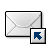 Message, Email, mail, stock, envelop, Letter, replied Black icon