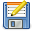 File, document, paper, save, As, save as Icon