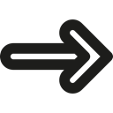 Direction, Arrows, directional, Orientation, right arrows Black icon