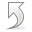 Emblem, Link, symbolic Gray icon